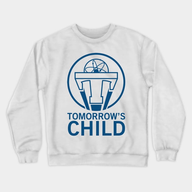 Tomorrowland Logo - Blue Crewneck Sweatshirt by chwbcc